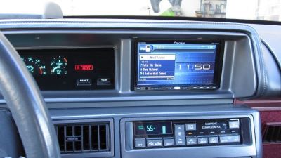 Double-DIN installed